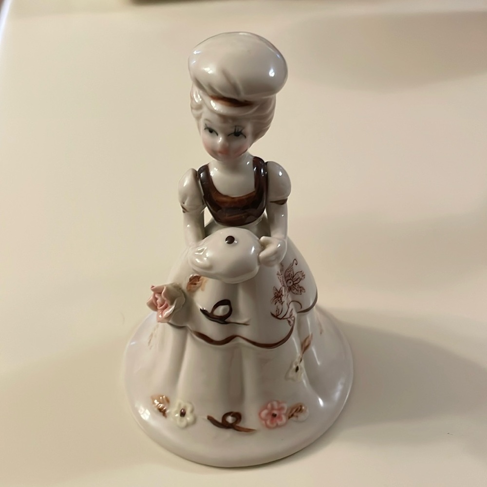 Vintage Brinn’s Collection MCM Porcelain Bell
